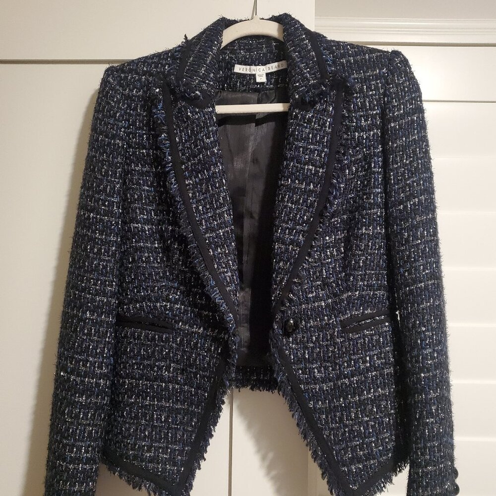 Veronica Beard Tweed Blazer size 2